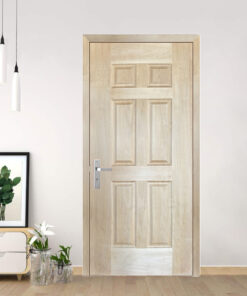 Cửa gỗ công nghiệp HDF Veneer KD.6A-ASH