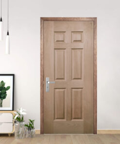Cửa gỗ công nghiệp HDF Veneer KD.6A-Beech