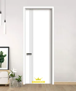 Cửa gỗ carbon 3009 - Ngọc trai trắng