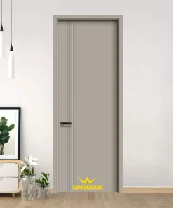 Cửa gỗ carbon 3009 - Tro đá