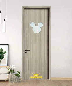 Cửa gỗ carbon 6036 - Keji No.01