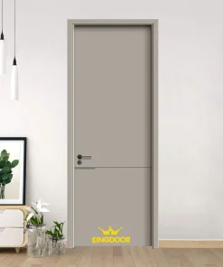 Cửa gỗ carbon LT-004 - Tro đá