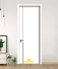 Cửa gỗ carbon LT-008 - Ngọc trai trắng