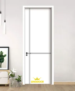 Cửa gỗ carbon LT-019 - Ngọc trai trắng