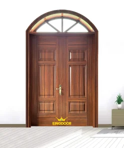 Cửa thép vân gỗ 2 cánh đều KGV-22.03.03