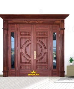 Cửa thép vân gỗ Luxury KL-41.01.K-4TK