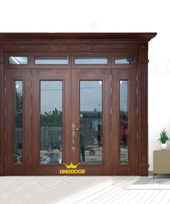 Cửa thép vân gỗ Luxury KL-41.K.K-4TK