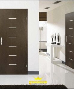 Cửa gỗ công nghiệp MDF phủ melamine KD.M1R6