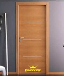 Cửa gỗ công nghiệp MDF phủ melamine KD.M1NR3