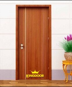 Cửa gỗ công nghiệp MDF phủ veneer KD.P1R1A