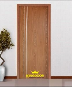 Cửa gỗ công nghiệp MDF phủ veneer KD.P1RA2