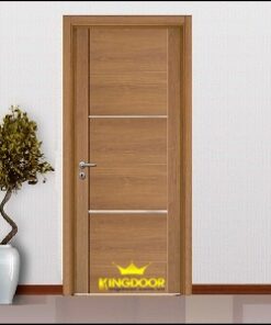 Cửa gỗ công nghiệp MDF phủ veneer KD.R4