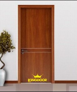 Cửa gỗ công nghiệp MDF phủ veneer KD.P1R2