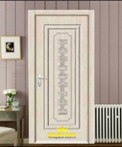 Cửa gỗ công nghiệp MDF phủ PVC KD.1177