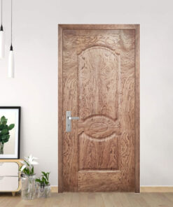 Cửa gỗ công nghiệp HDF Veneer KD.2C-Buginga