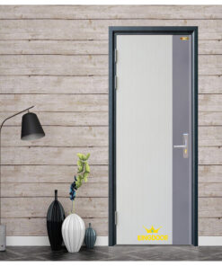 Cửa thép vân gỗ Deluxe KD-1.06