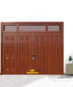 Cửa thép vân gỗ 4 cánh đều KG-42.04.04-3NC