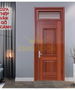 Cửa thép vân gỗ 1 cánh KG-1.06-1NC