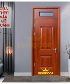 Cửa thép vân gỗ 1 cánh KG-1.06-1TK