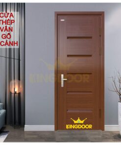 Cửa thép vân gỗ 1 cánh KG-1.11